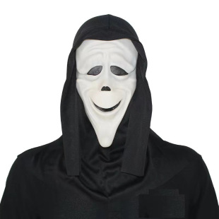 HalloweenHorrorMask Ghost Face Party Head Cover
