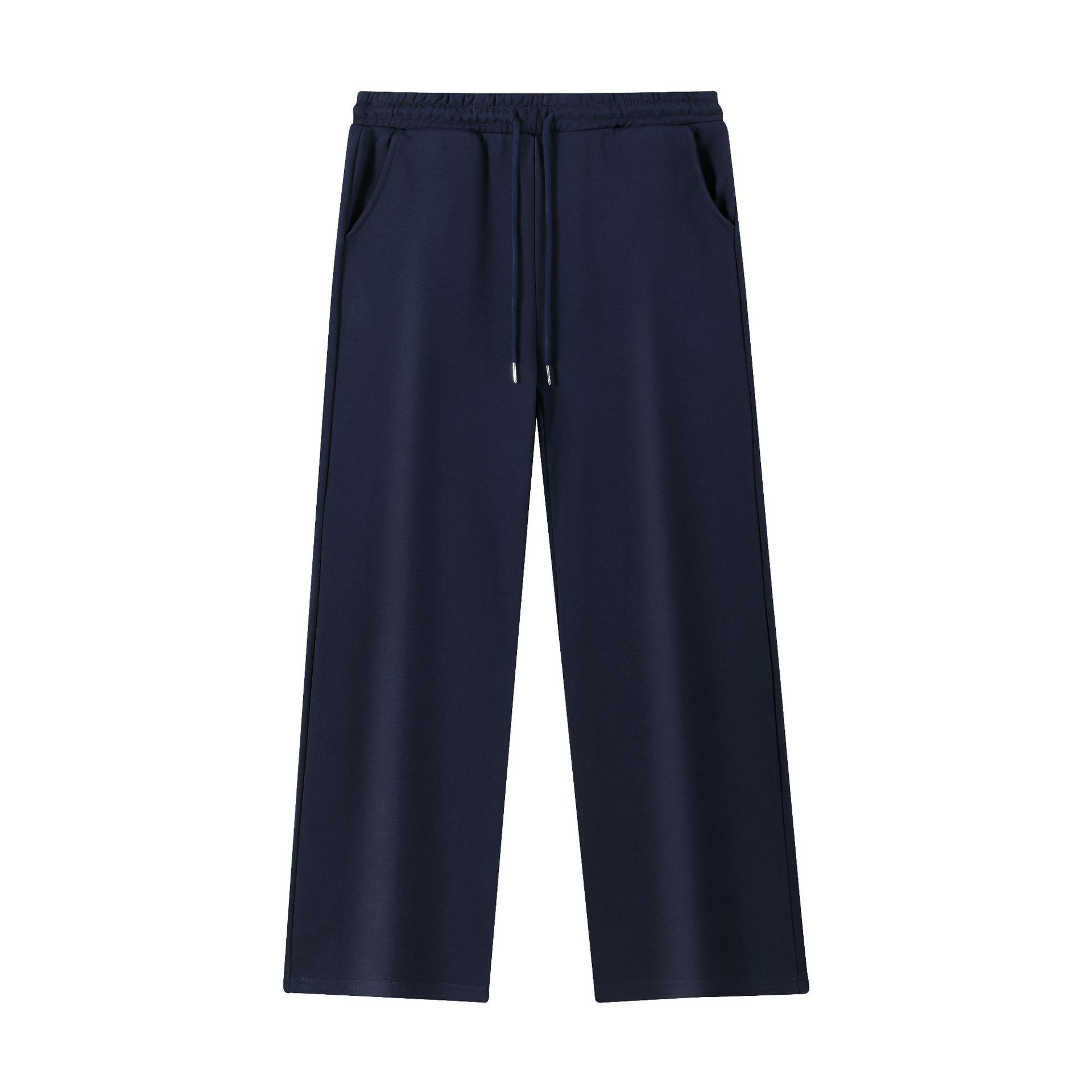 Heavyweight 420g French Terry Men's Straight-Leg Sweatpants – Loose-Fit Casual Athleisure Style with Pockets - Model: 968053168081 - 图片 8