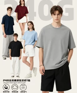 Alternative view of Premium Customizable Durable O-neck Shirt - Model: 886985307067