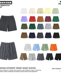 Heavyweight French Terry Loose Fit Cotton Sweatshorts Men