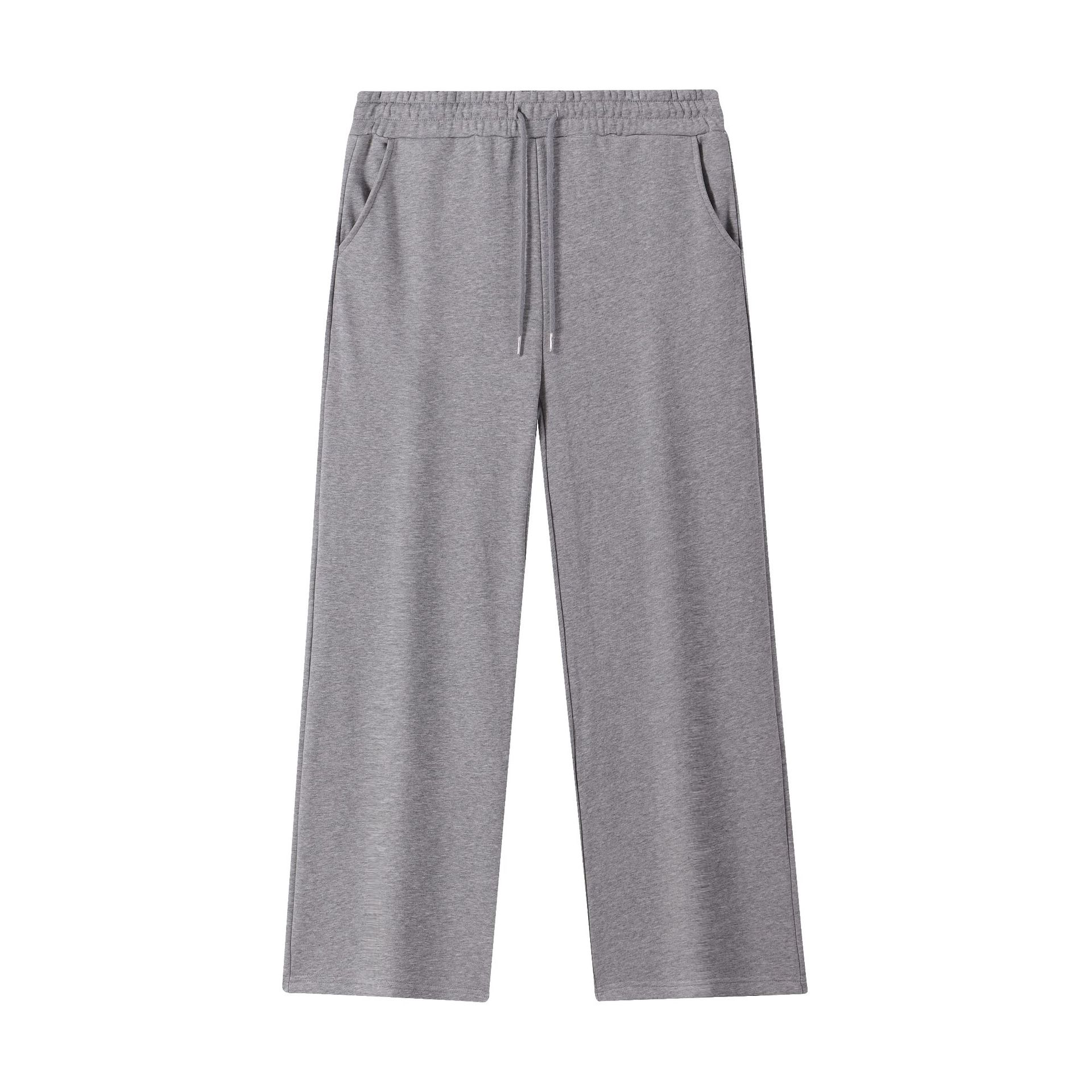 Heavyweight 420g French Terry Men's Straight-Leg Sweatpants – Loose-Fit Casual Athleisure Style with Pockets - Model: 968053168081 - 图片 7
