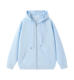 Men's Heavyweight Zip-Up Hoodie – Oversized, Minimalist Solid-Color Streetwear Style (Suitable for Spring/Autumn & Couples) - Model: 832761791148 - 图片 10