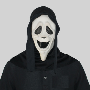 HalloweenHorrorMask Ghost Face Party Head CoverMask