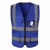 Reflective Safety Vest for Night Work, Delivery, and Volunteer Uniform - Model: 588402681693