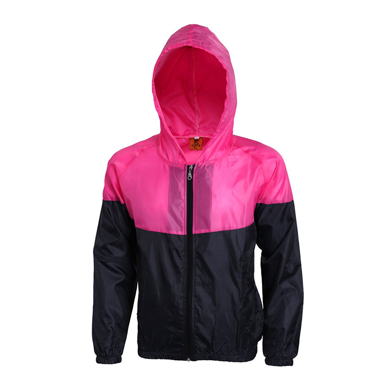 Color-Block Windbreaker for Outdoor Sports and Volunteer Work - Model: 524428515162 - 图片 4