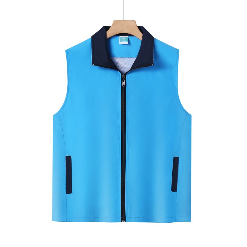 Custom Red Volunteer Vest for Promotional Events with Logo - Model: 630595764559 - 图片 4