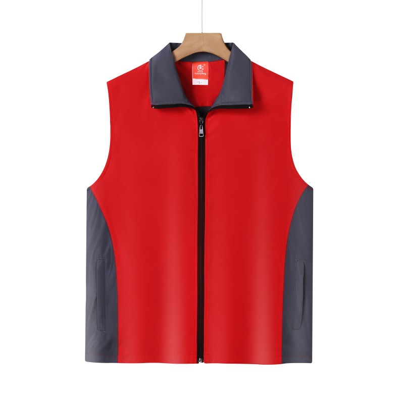 Workwear Reflective Vest for Casual or Work Use with Zipper - Model: 631002021109