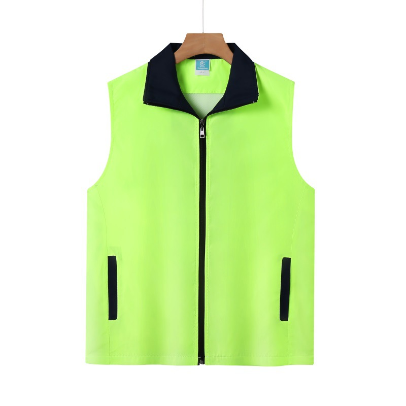 Custom Red Volunteer Vest for Promotional Events with Logo - Model: 630595764559 - 图片 5