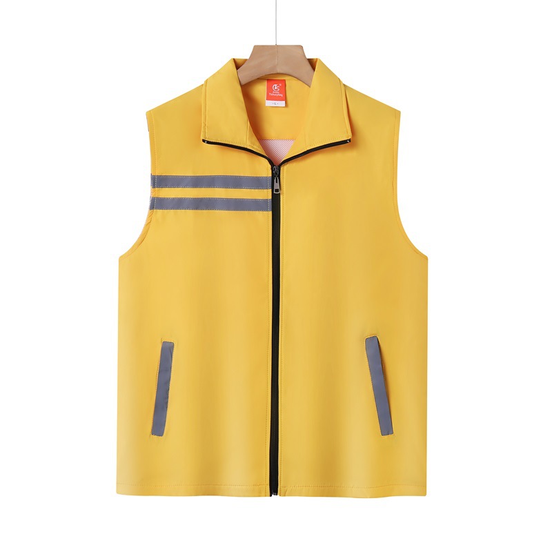 Custom Printed Logo Vest for Volunteer Group Activities & Promotions - Model: 630600164098 - 图片 5
