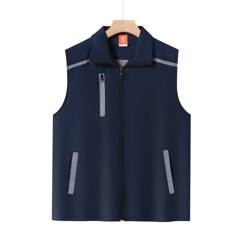 Red Sleeveless Vest for Workwear with Custom Logo - Model: 630999949294 - 图片 4