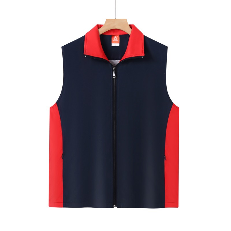 Straight-Cut Casual Vest for Layered Streetwear with Printed Text - Model: 631000533274 - 图片 2