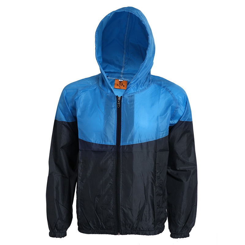 Color-Block Windbreaker for Outdoor Sports and Volunteer Work - Model: 524428515162 - 图片 6