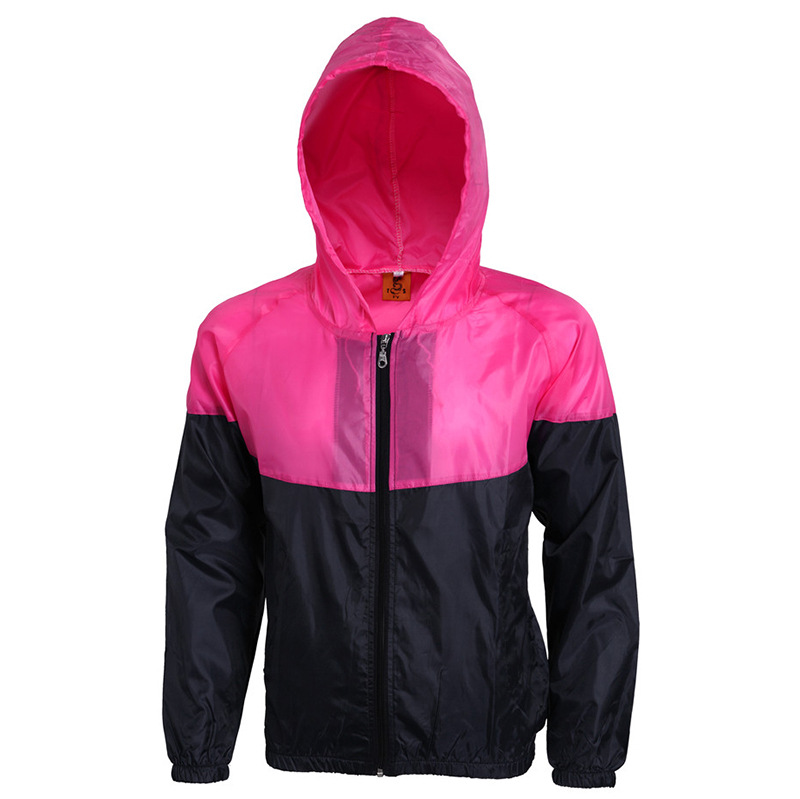 Color-Block Windbreaker for Outdoor Sports and Volunteer Work - Model: 524428515162 - 图片 9