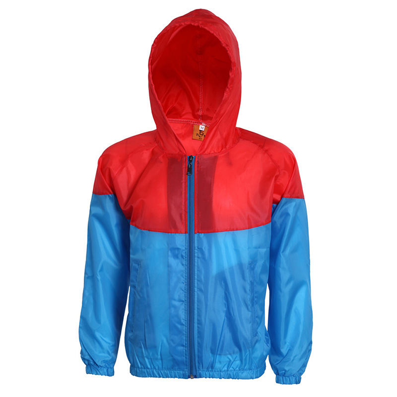 Color-Block Windbreaker for Outdoor Sports and Volunteer Work - Model: 524428515162 - 图片 10