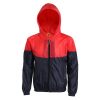 Color-Block Windbreaker for Outdoor Sports and Volunteer Work - Model: 524428515162