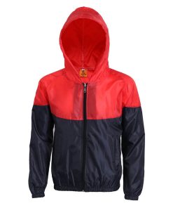 Color-Block Windbreaker for Outdoor Sports and Volunteer Work - Model: 524428515162