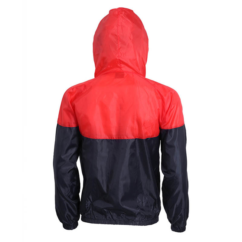 Color-Block Windbreaker for Outdoor Sports and Volunteer Work - Model: 524428515162 - 图片 3