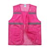 Custom Reflective Vest for Volunteer Work with Printed Logo - Model: 577946040169