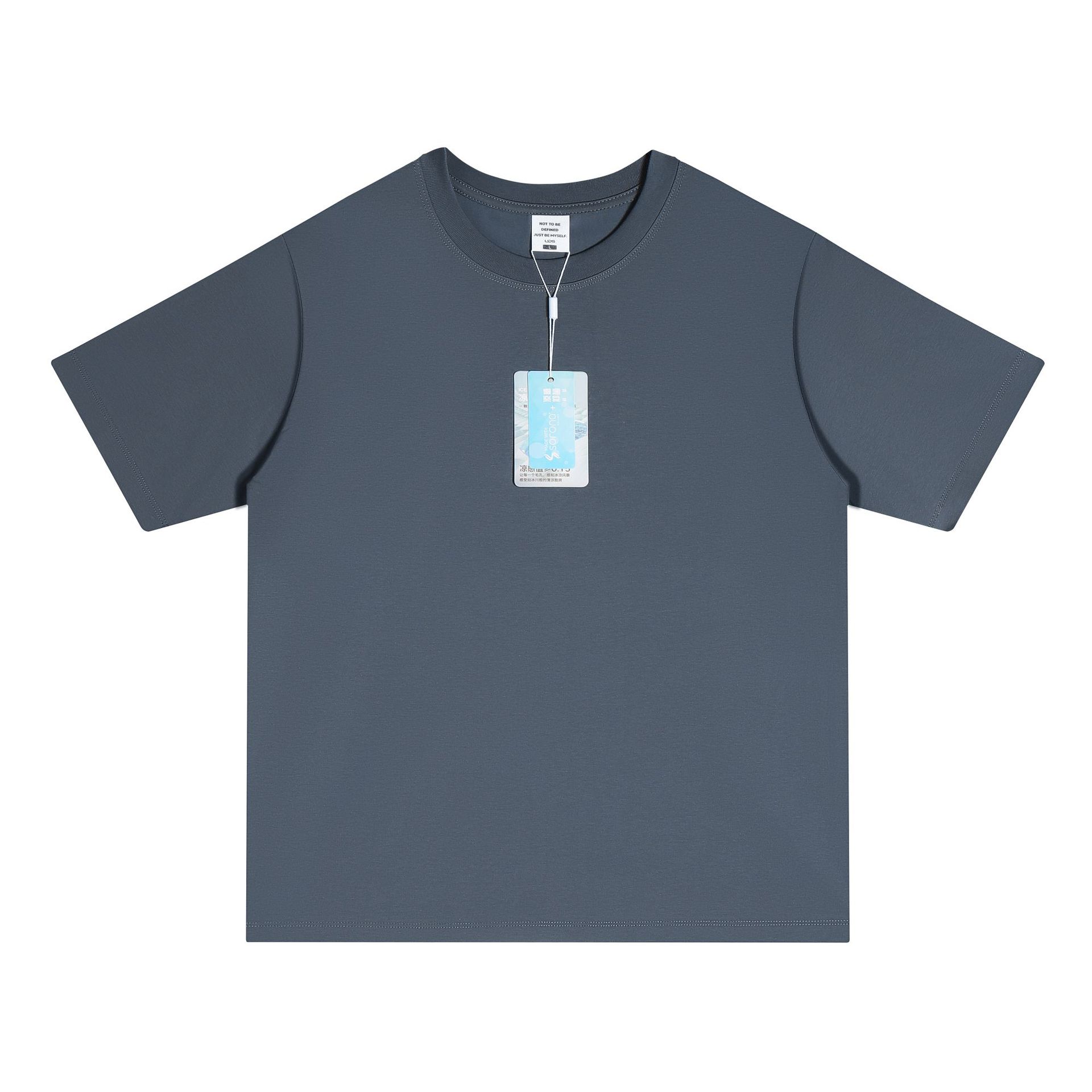 Cool Touch Round Neck T-Shirt for Summer Sun Protection - Model: 1013332471437 - 图片 7