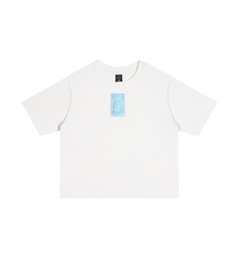 Boxy Loose Casual T-Shirt for Sun Protection with 5A Antibacterial Sorona - Model: 1018065182354 - 图片 6