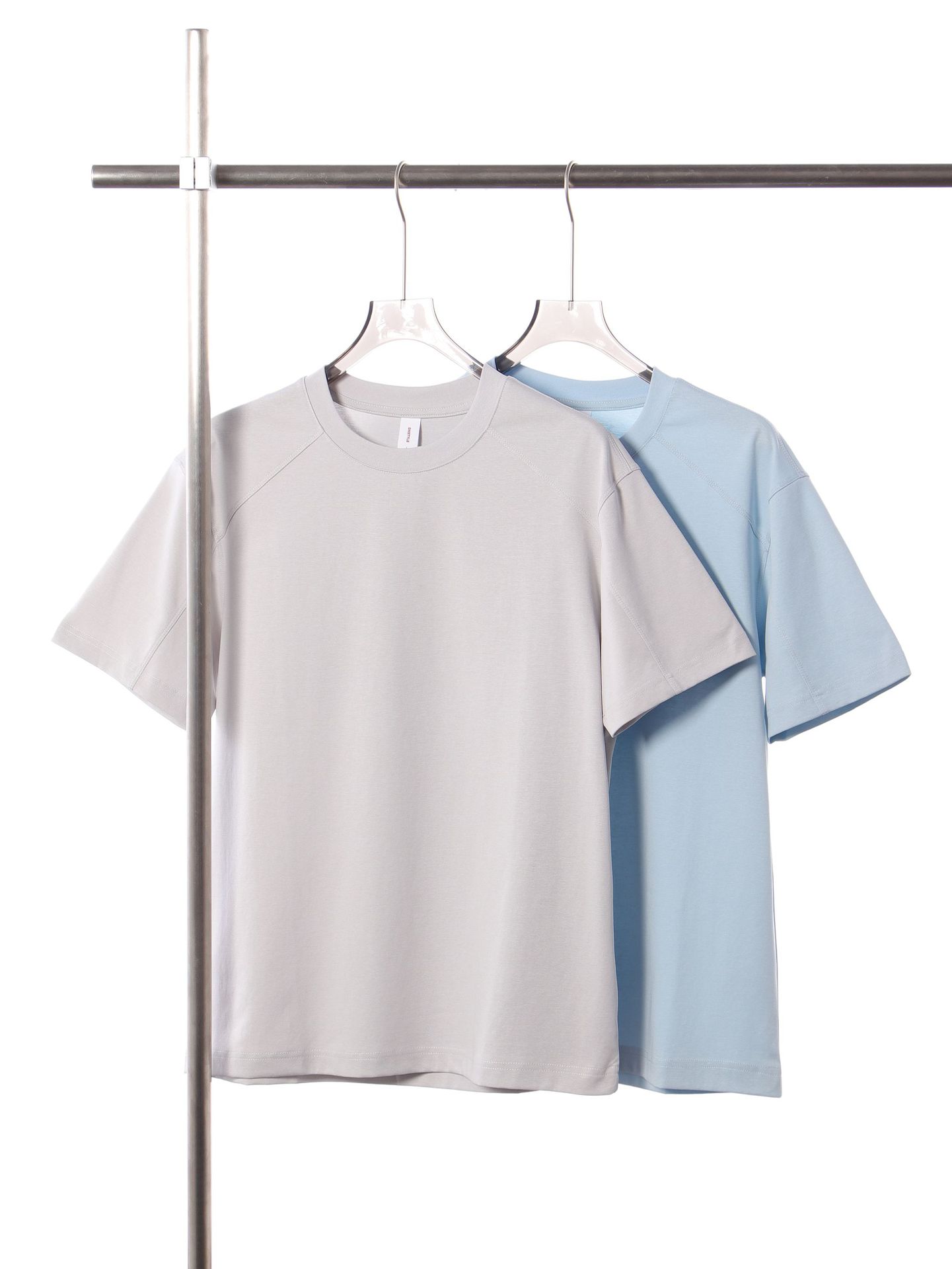 Solid Color Short Sleeve Top for Summer Casual Wear - Model: 1019407511574 - 图片 4