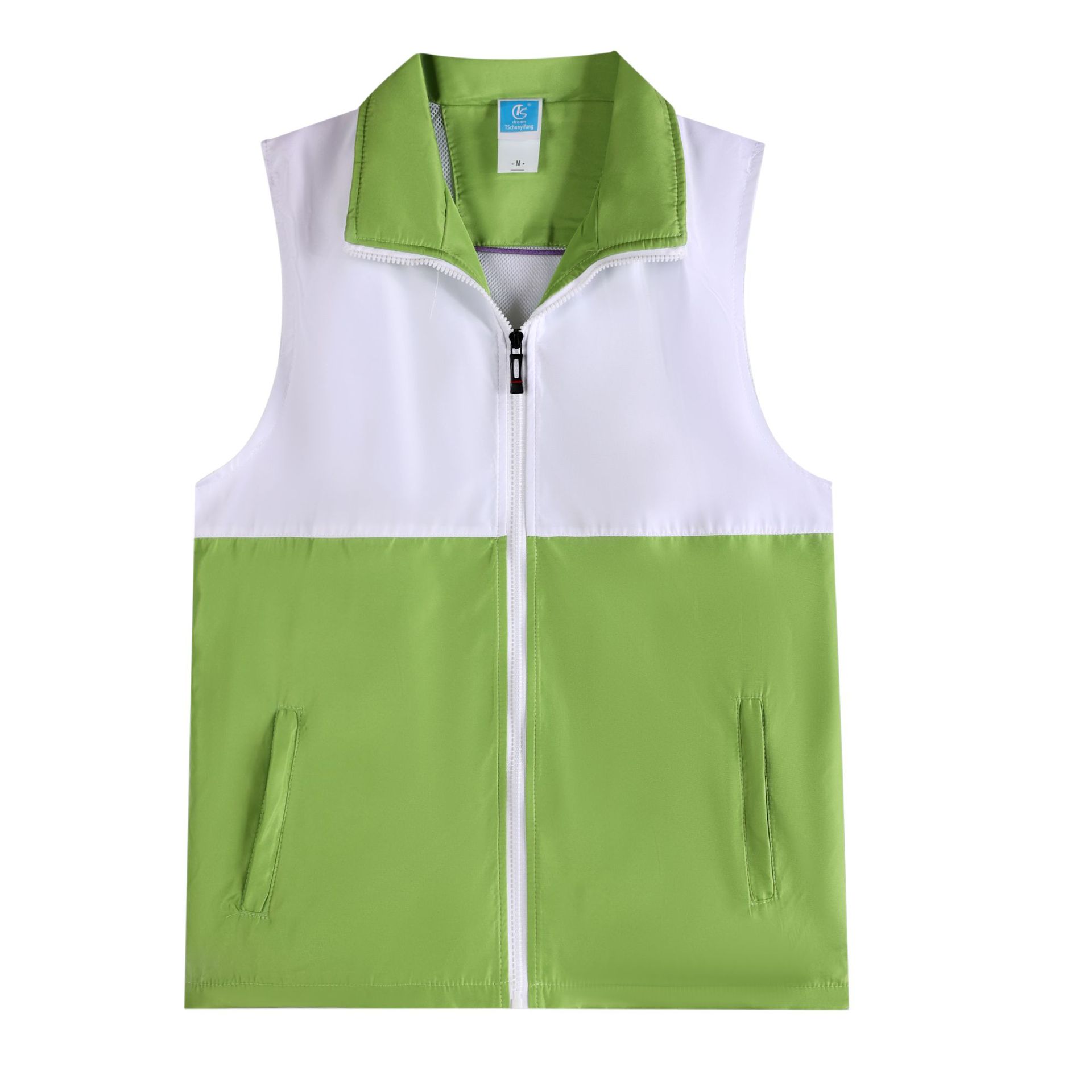 Loose Fit Color-Block Jacket for Spring Summer Casual Workwear - Model: 661495655255 - 图片 10