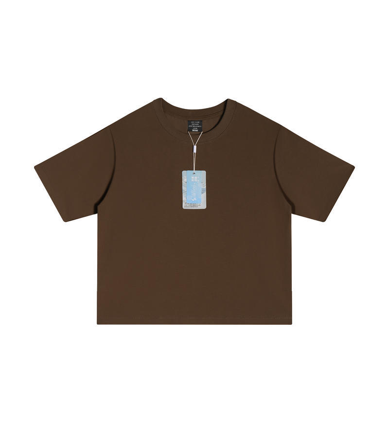 Boxy Loose Casual T-Shirt for Sun Protection with 5A Antibacterial Sorona - Model: 1018065182354 - 图片 8