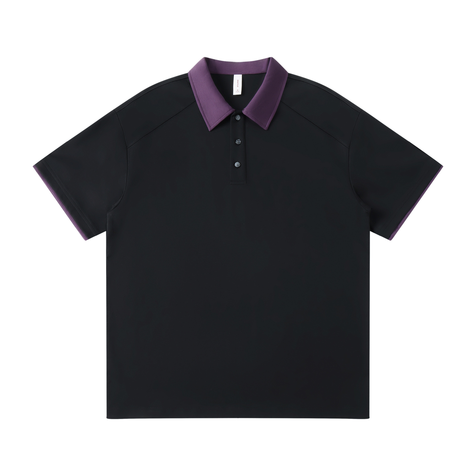 Men's Loose Casual Polo Shirt for Spring Summer with Contrast Collar - Model: 1019397771558 - 图片 7