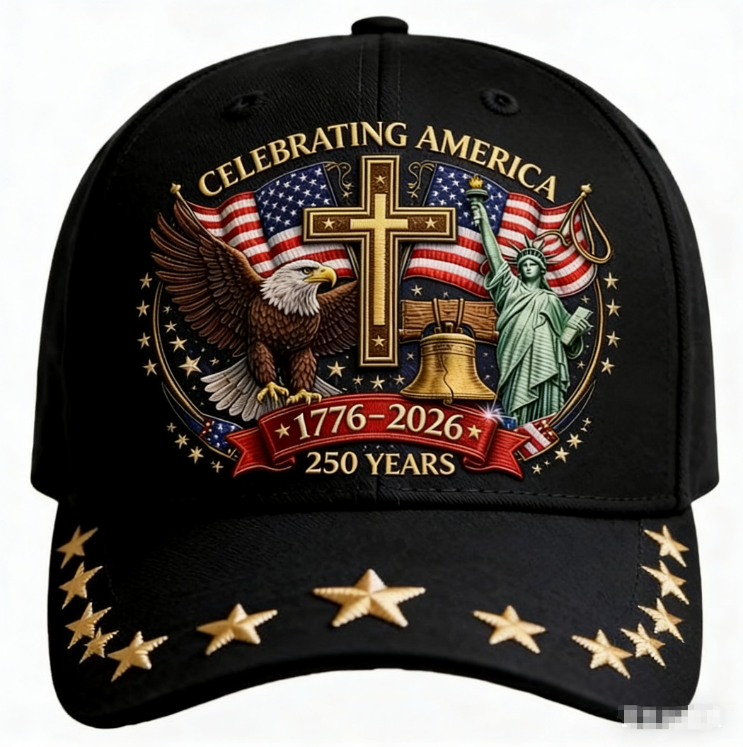 Commemorative Baseball Hat for 1776-2026 Flag Celebration - Model: 1008762843724 - 图片 6