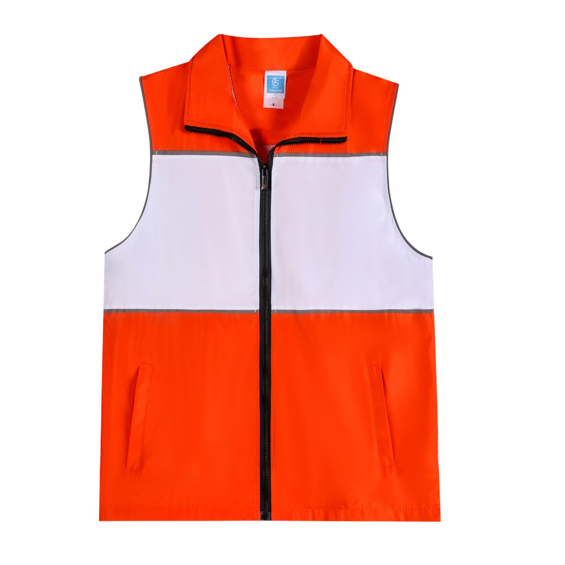 Unisex Casual Vest for Outdoor Advertising with Zipper - Model: 660747221751 - 图片 5