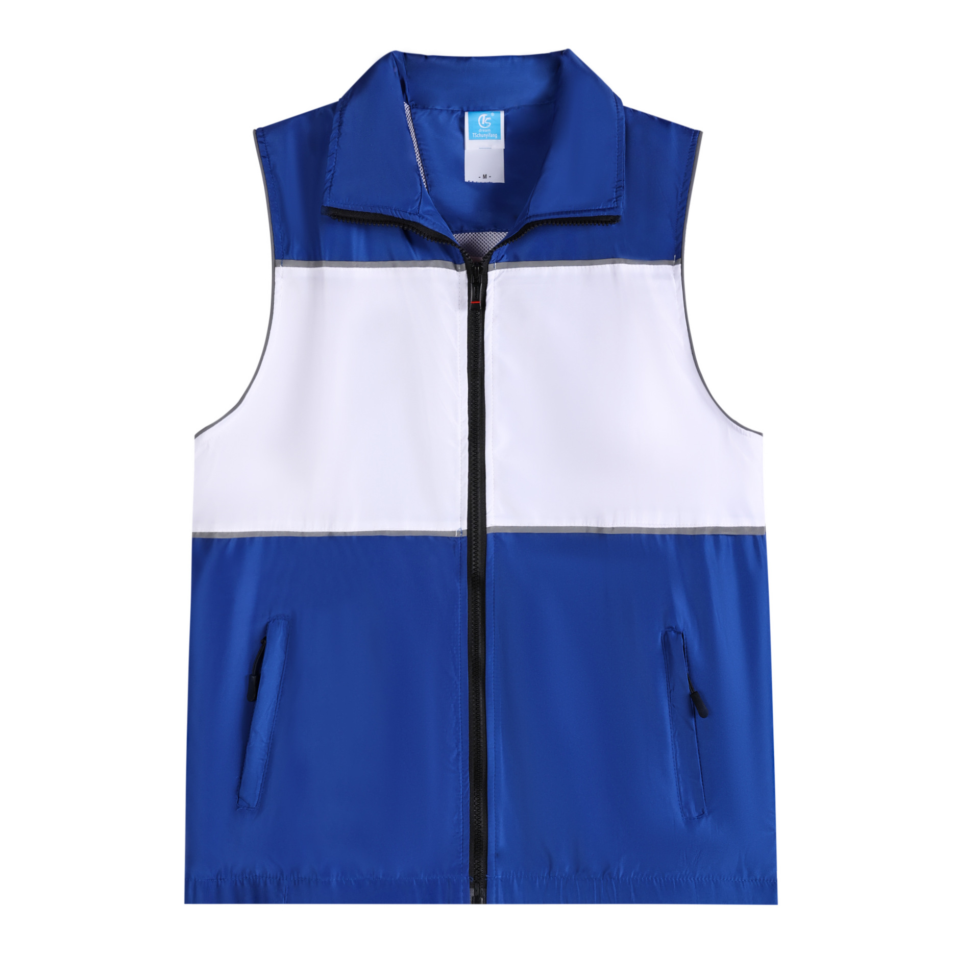 Unisex Casual Vest for Outdoor Advertising with Zipper - Model: 660747221751 - 图片 7