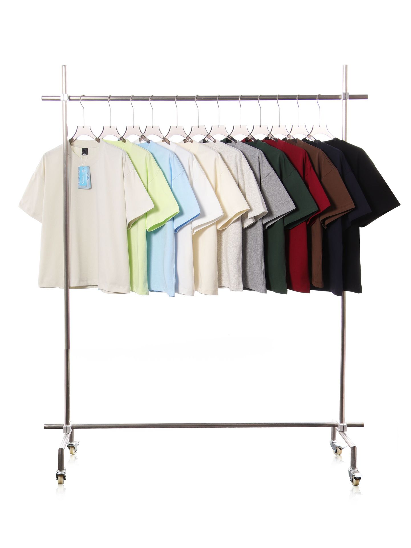Boxy Loose Casual T-Shirt for Sun Protection with 5A Antibacterial Sorona - Model: 1018065182354 - 图片 4