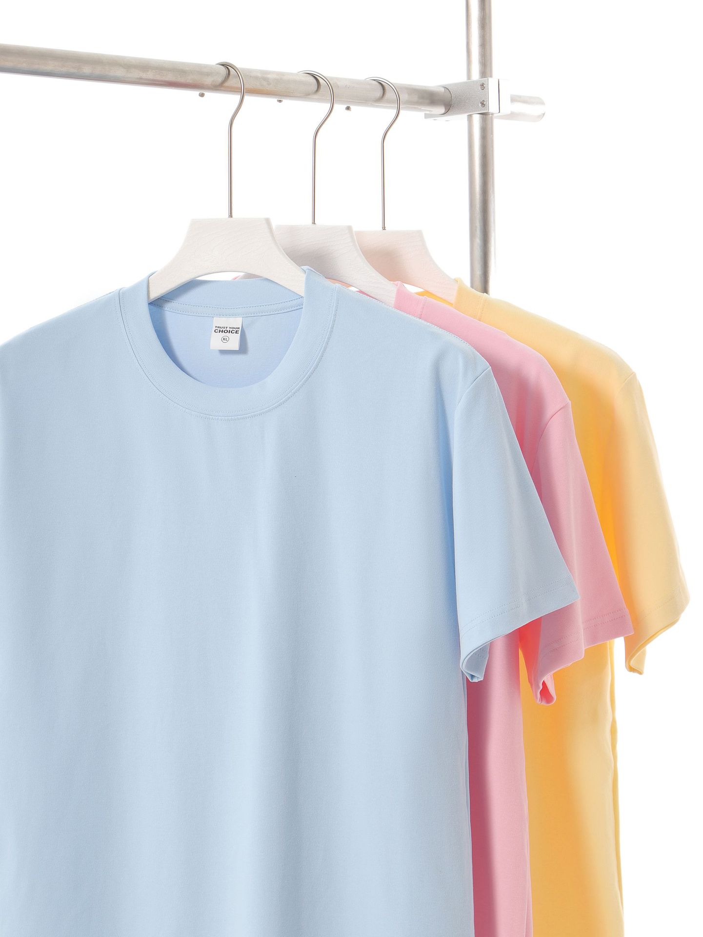 Regular Basic Casual T-Shirt for Streetwear Couple - Model: 888628411729 - 图片 5