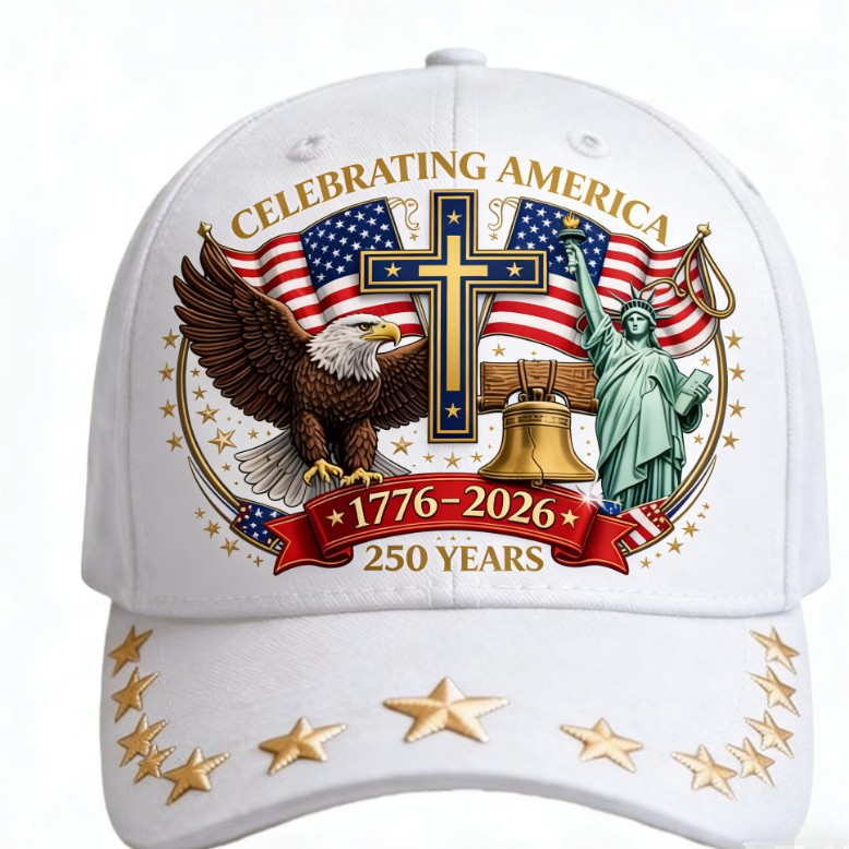 Commemorative Baseball Hat for 1776-2026 Flag Celebration - Model: 1008762843724 - 图片 4