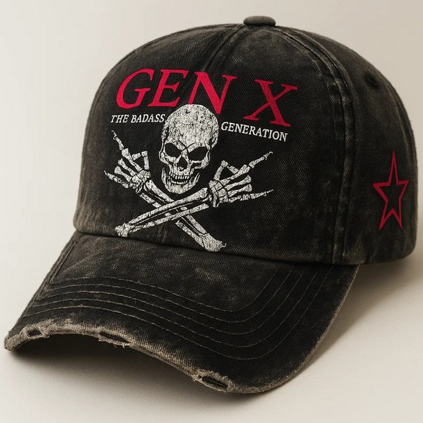 Retro Baseball Cap with Eagle Print for Casual Wear - Model: 1001511153177
