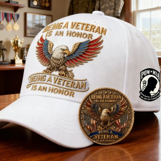 Retro Baseball Cap with Eagle Print for Casual Wear - Model: 1001511153177 - 图片 2