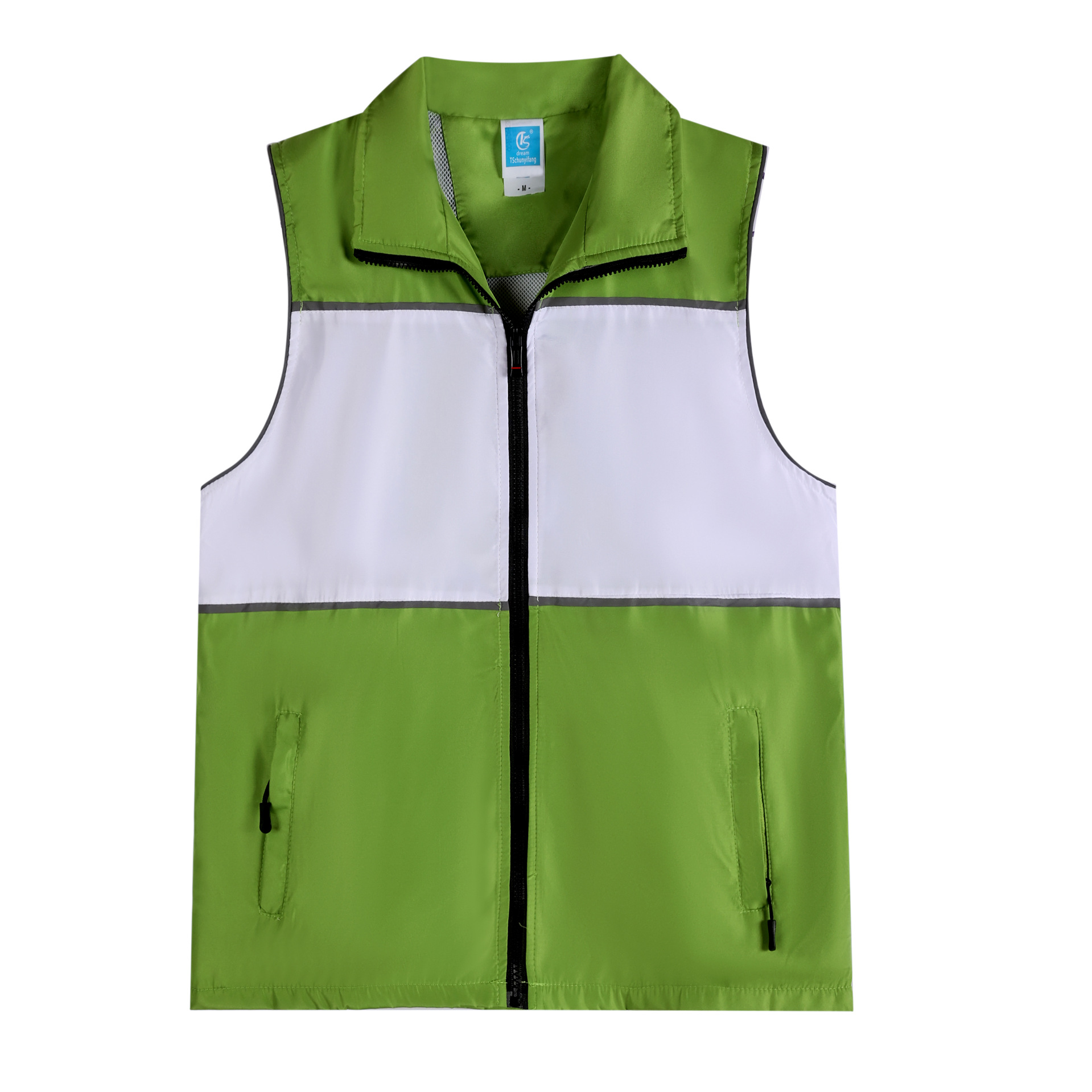 Unisex Casual Vest for Outdoor Advertising with Zipper - Model: 660747221751 - 图片 3