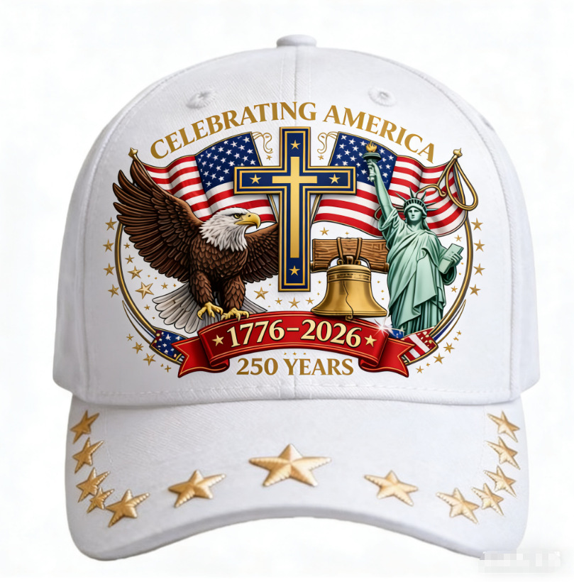 Commemorative Baseball Hat for 1776-2026 Flag Celebration - Model: 1008762843724 - 图片 10