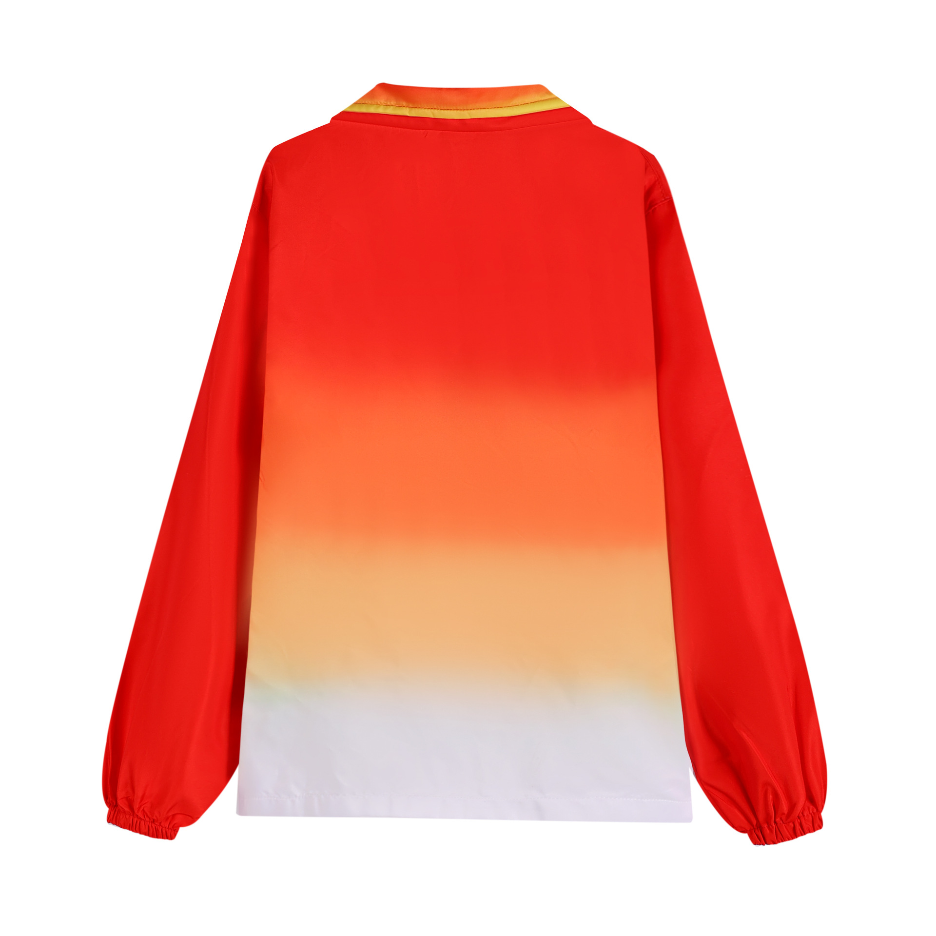 Color-Block Loose-Fit Coat for Daily Wear with Zipper and Stand Collar - Model: 660925630963 - 图片 2