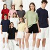 Regular Basic Casual T-Shirt for Streetwear Couple - Model: 888628411729