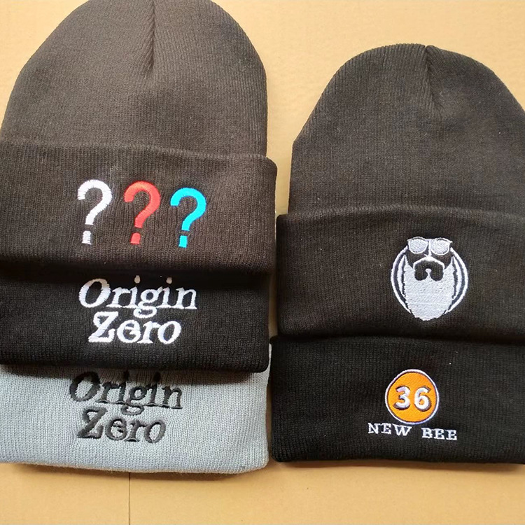 Cold-Proof Pullover Hat for Skiing with Embroidered Logo - Model: 631801331978 - 图片 4
