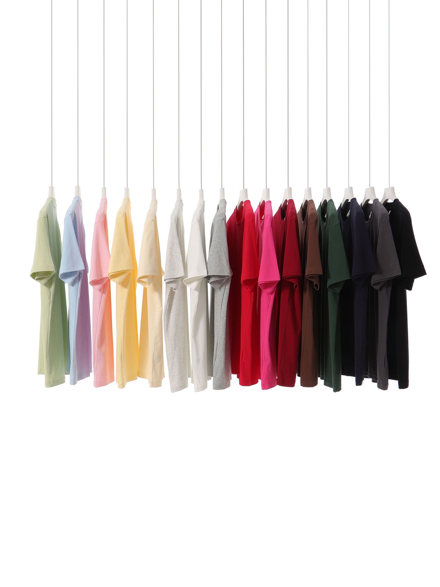 Regular Basic Casual T-Shirt for Streetwear Couple - Model: 888628411729 - 图片 4