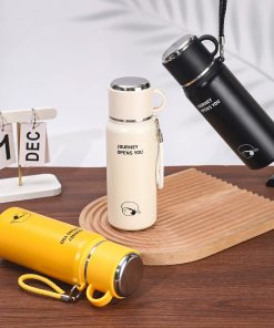 Insulated Water Bottle for Outdoor Sports with Straw - Model: 1035635304804