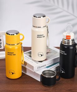 Alternative view of Insulated Water Bottle for Outdoor Sports with Straw - Model: 1035635304804