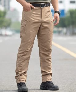 Alternative view of IX5 Tactical Pants for Outdoor Commute with Multi-Pockets and Reinforced Knees - Model: 926183749945
