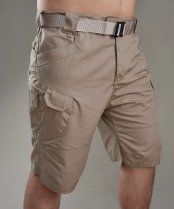 Urban Outdoor Work Shorts with Reinforced Stitching for Tactical Use - Model: 728052619391