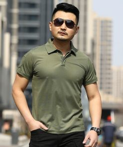 Alternative view of Tactical T-Shirt for Military Fan Sports Casual Camouflage Short Sleeve - Model: 646444891615