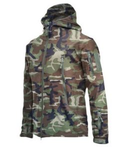 Alternative view of Men's Tactical Outdoor Windbreaker with Fleece for Workwear - Model: 678688219281