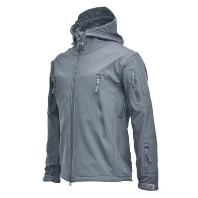 Men's Tactical Outdoor Windbreaker with Fleece for Workwear - Model: 678688219281 - 图片 7