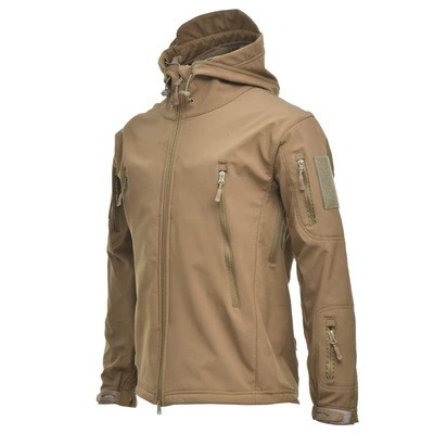Men's Tactical Outdoor Windbreaker with Fleece for Workwear - Model: 678688219281 - 图片 8